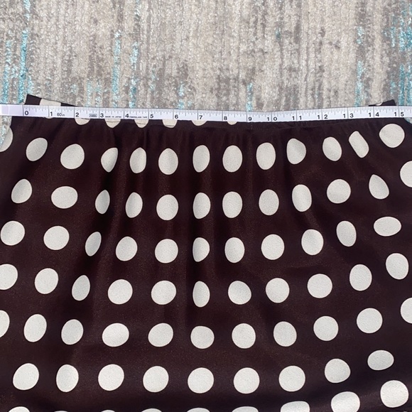 Signature by Robbie Bee Midi Polka Dot Skirt - Picture 3 of 7